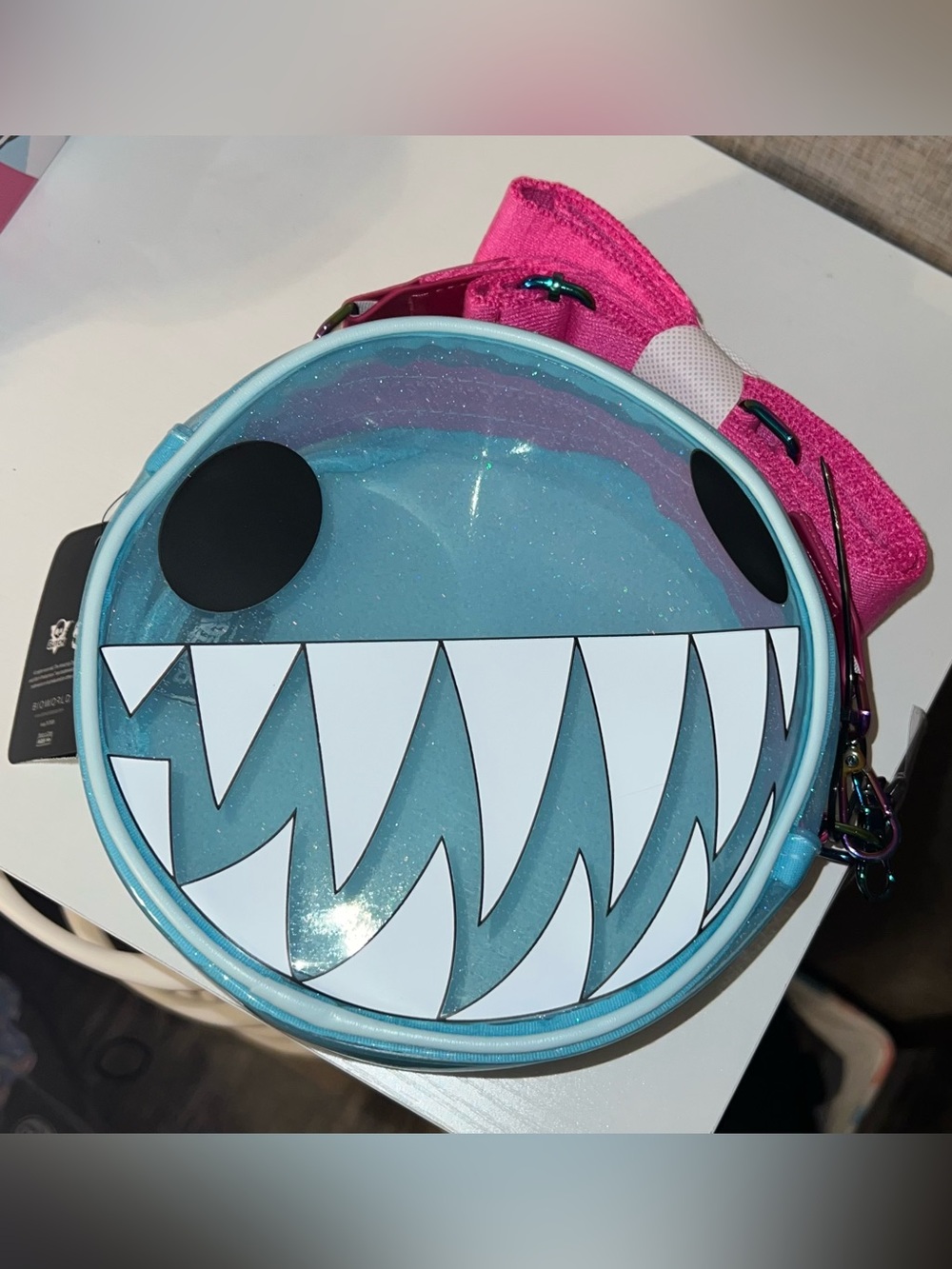 Amazing Digital Circus Bubble Clear Crossbody Bag by Bioworld NWT